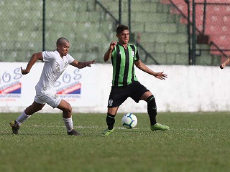 Peixe e Coelho ficaram em um empate por 2 a 2 em duelo pelo Brasileiro sub-20- (Divulgação/Santos)