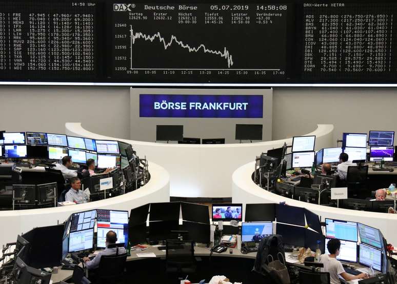 Bolsa de Valores de Frankfurt, Alemanha 
05/07/2019
REUTERS/Staff