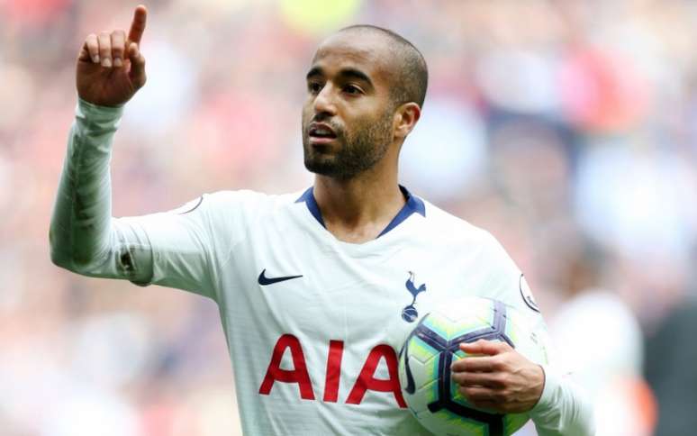 Lucas Moura foi um dos principais jogadores do Tottenham na última Champions (Foto: Divulgação/Tottenham)