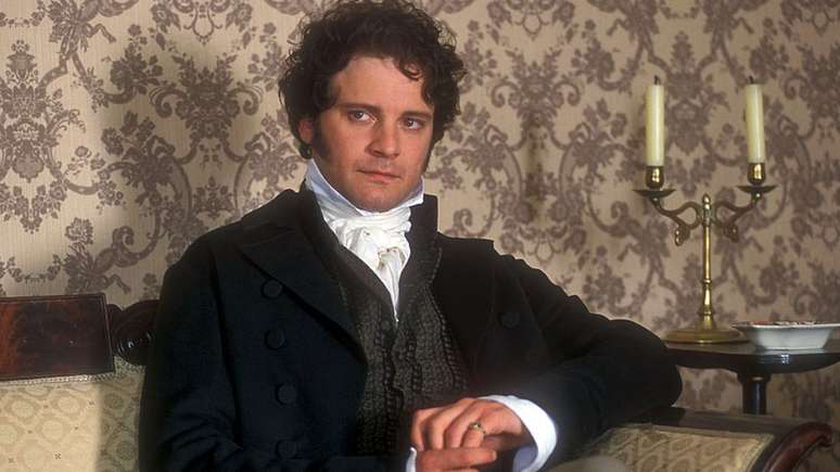 Colin Firth interpretando Sr. Darcy em s&eacute;rie da BBC de 1995: Austen imortalizou suas cren&ccedil;as sobre sa&uacute;de e bem-estar em seus personagens