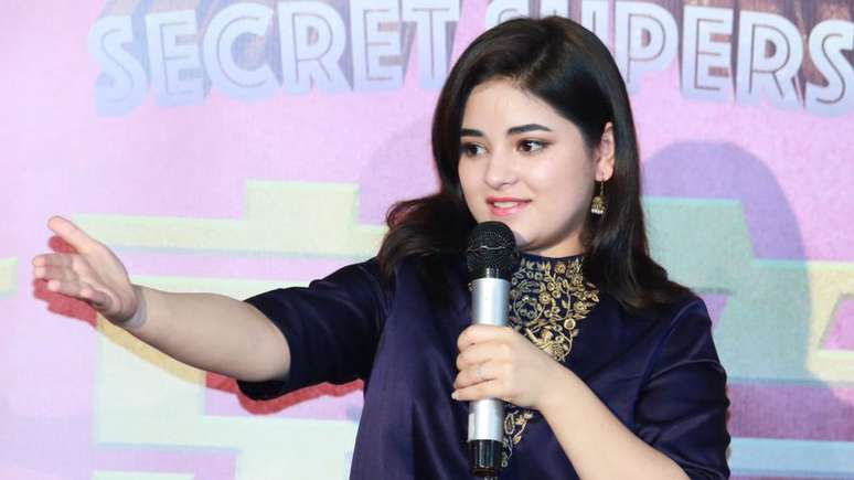 Zaira Wasim ainda tem um filme, j&aacute; gravado, a ser lan&ccedil;ado