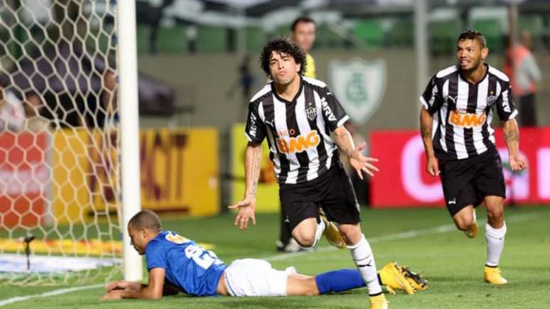 O último confronto em mata-matas nacionais entre Raposa e Galo foi a final da Copa do Brasil de 2014- (Foto: Cristiane Mattos/Futura Press)