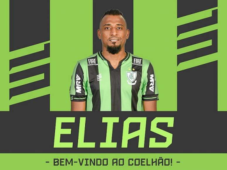 Elias assinou com o América-MG até o fim da temporada 2019- (Divulgação/América-MG)