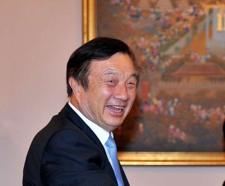 O CEO e fundador da Huawei, Ren Zhengfei. Fonte: CNBC/Reprodução