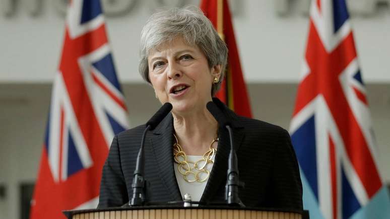 Theresa May disse, por meio de porta-voz, que o embaixador Kim Darroch conta com usa "total confiança" e "apoio"