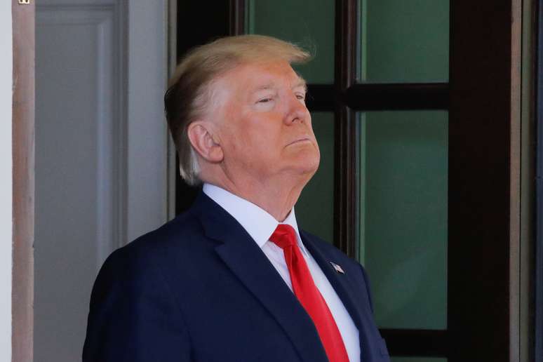 Presidente dos EUA, Donald Trump, na Casa Branca
09/07/2019
REUTERS/Carlos Barria