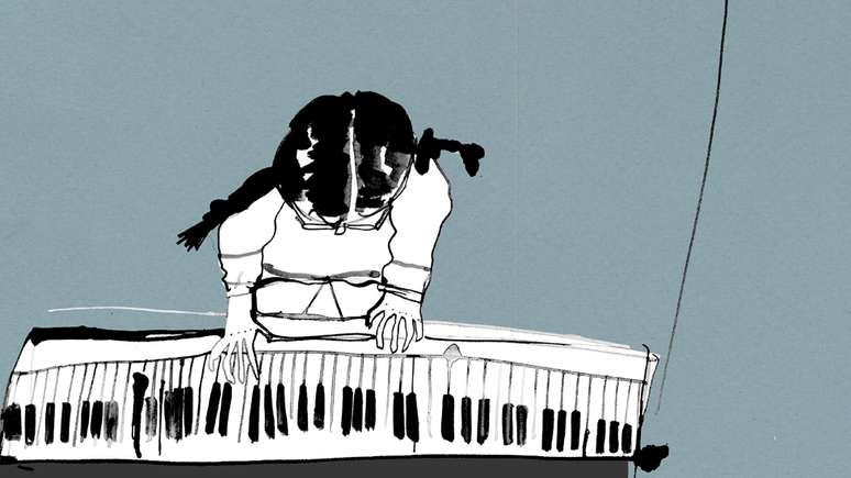 Na infância, ela tocava piano, atividade que pode ser solitária