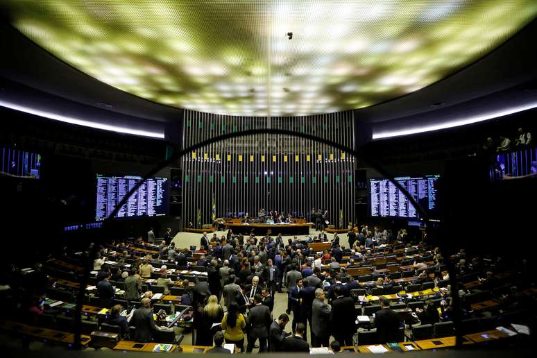 Plenário da Câmara dos Deputados durante discussão da reforma da Previdência
09/07/2019
REUTERS/Adriano Machado