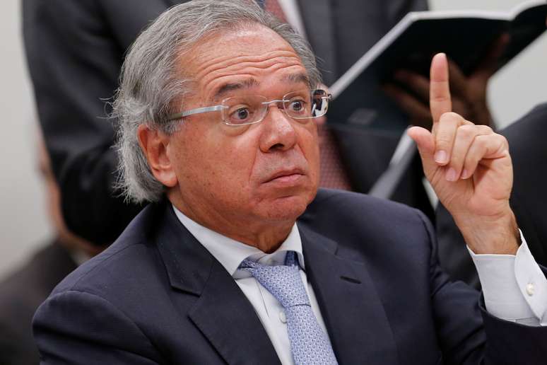 O ministro da Economia, Paulo Guedes