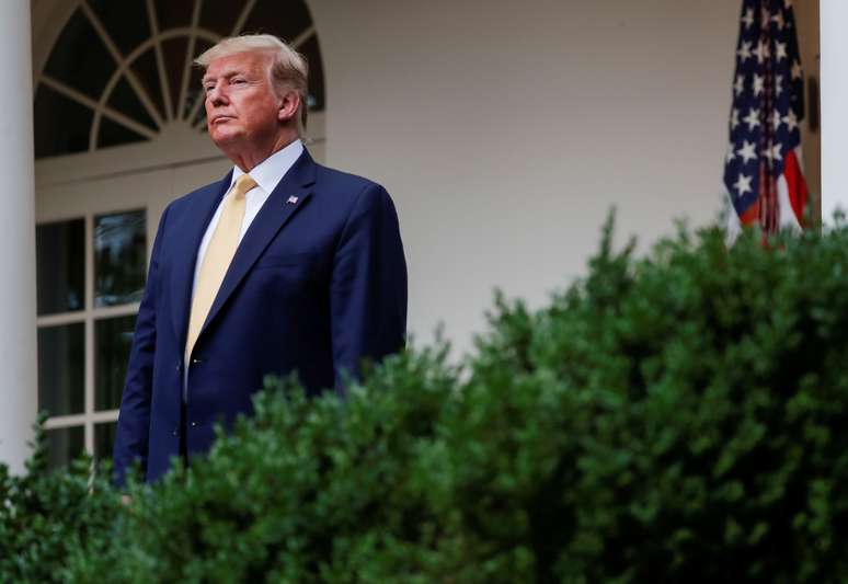 Presidente dos EUA, Donald Trump, na Casa Branca
11/07/2019 REUTERS/Carlos Barria