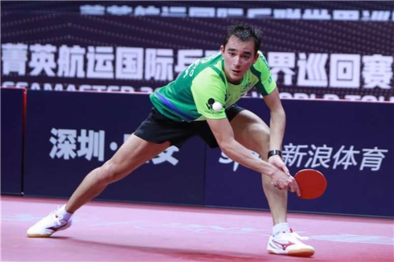 Hugo Calderano é o sétimo colocado no ranking mundial (Foto: Divulgação/ITTF)