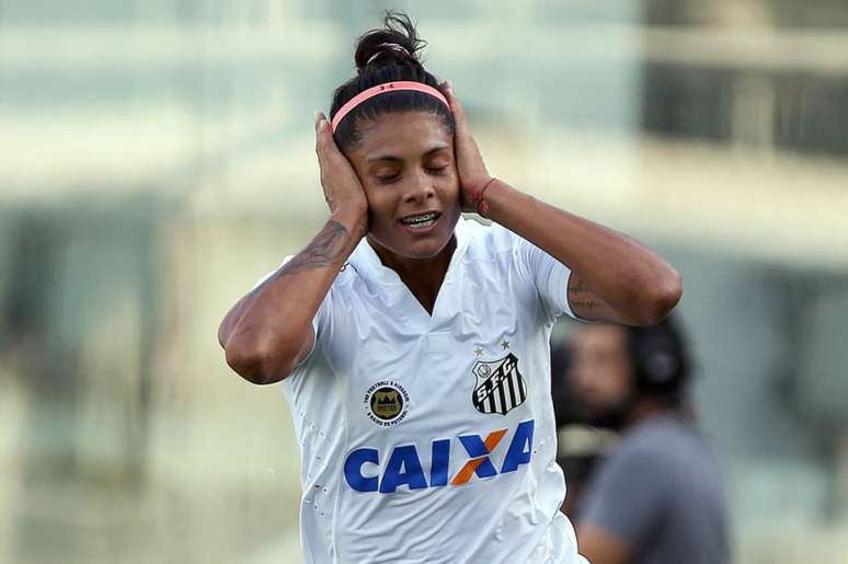 Sole Jaimes foi artilheira do Brasileiro Feminino há dois anos pelo Santos (Pedro Ernesto Guerra Azevedo/Santos)