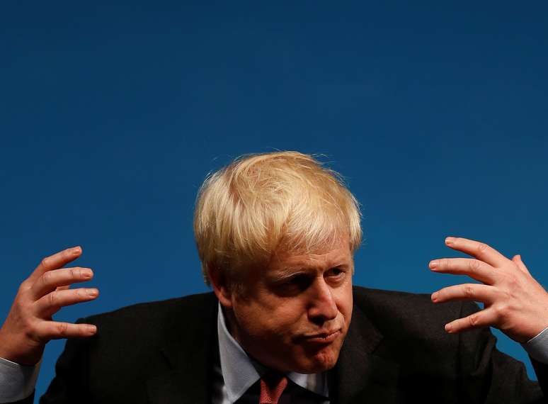 Boris Johnson participa de evento em Cheltenham 12/7/2019 REUTERS/Peter Nicholls