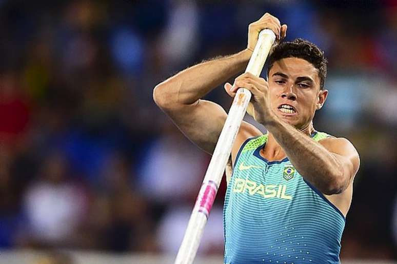 Thiago Braz atinge melhor marca no ano e conquista bronze (Foto: Wagner Carmo/CBAt)