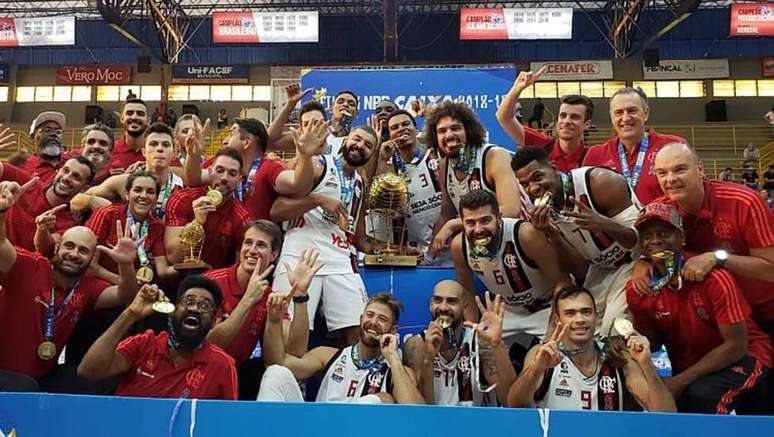 Flamengo ficou com o título do NBB na temporada 2018-2019