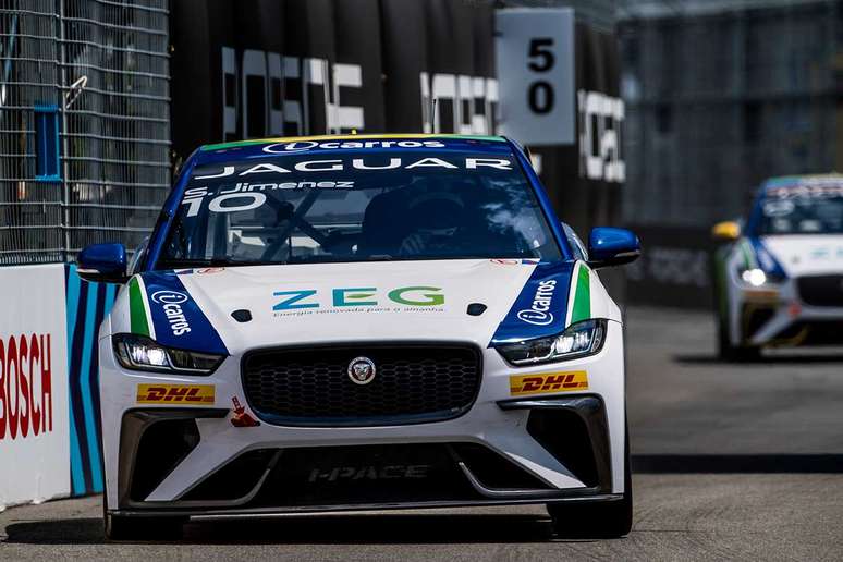 Jimenez domina primeiro dia de treinos do Jaguar I-PACE eTROPHY em Nova York