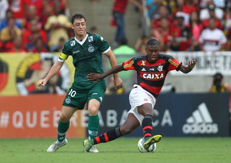 Flamengo e Goiás se enfrentaram pela última vez no Maracanã em 2015 (Foto: Paulo Sergio/Lancepress!/AFP)