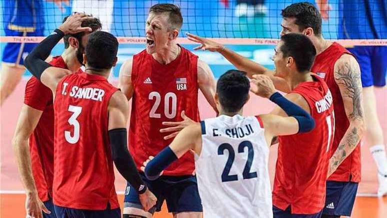 Brasil é superado no tie break na Liga das Nações masculina de vôlei