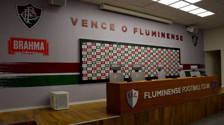 Sala de imprensa foi inaugurada recentemente (Foto: Mailson Santana/Fluminense)