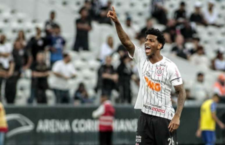 Gil teve um gol anulado por impedimento na reestreia pelo Corinthians (Foto: Rodrigo Coca/Ag.Corinthians)