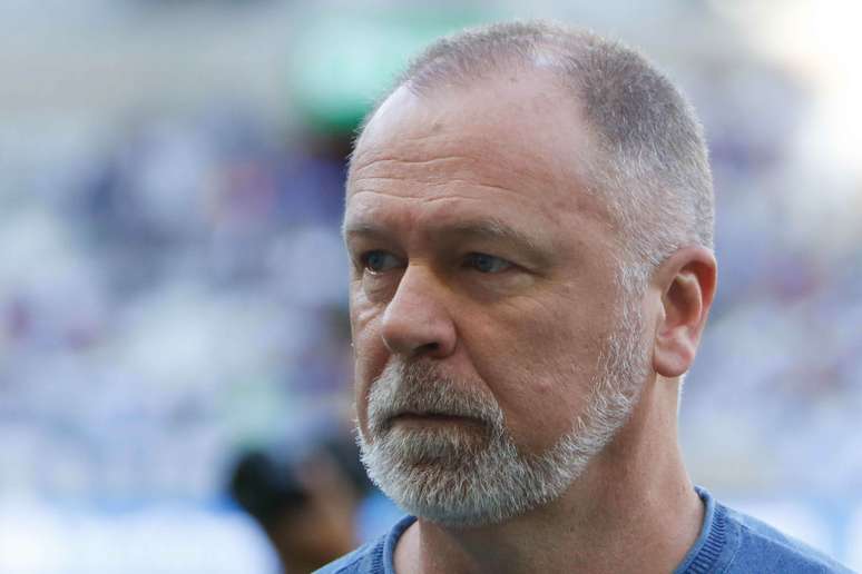 O técnico do Cruzeiro, Mano Menezes