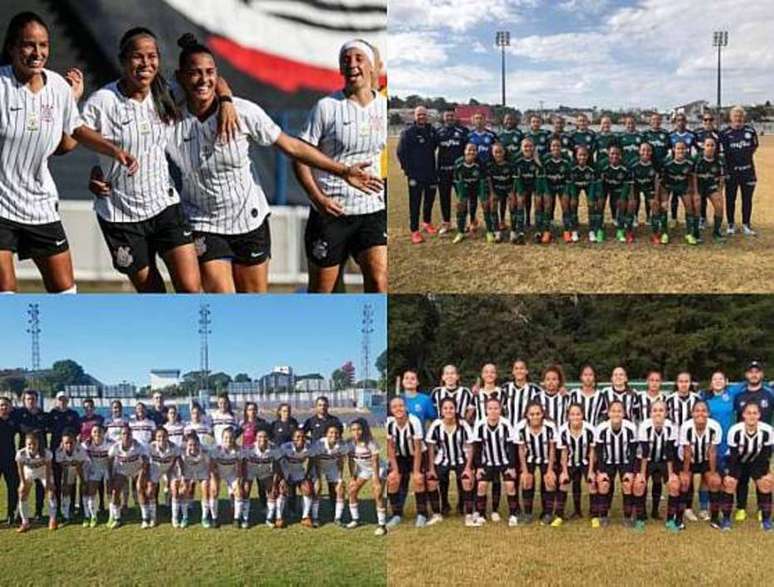 Corinthians, Palmeiras, São Paulo e Santos jogaram na rodada do futebol feminino