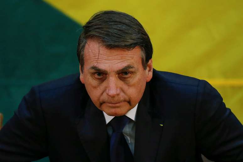 Presidente Jair Bolsonaro em Brasília
11/07/2019
REUTERS/Adriano Machado