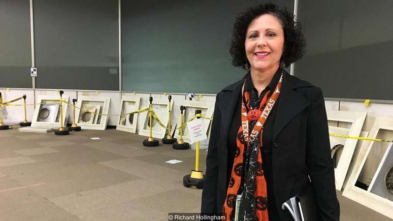 Sandra Tetley supervisionou a restaura&ccedil;&atilde;o, que ficou pronta a tempo do anivers&aacute;rio de 50 anos da chegada do homem &agrave; Lua