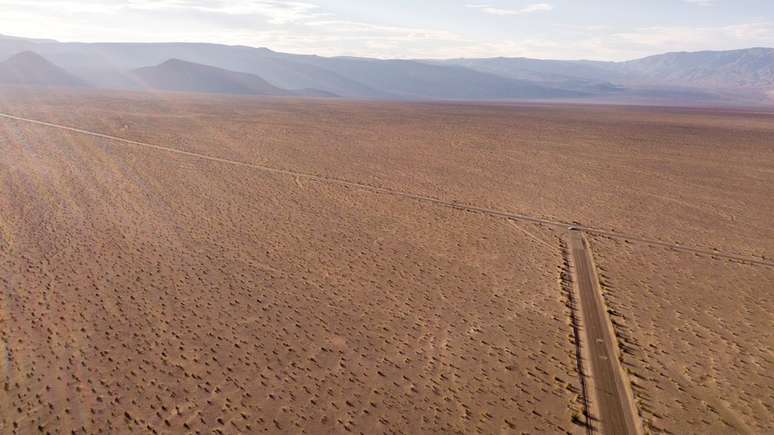 Área 51 fica no deserto do Estado americano de Nevada