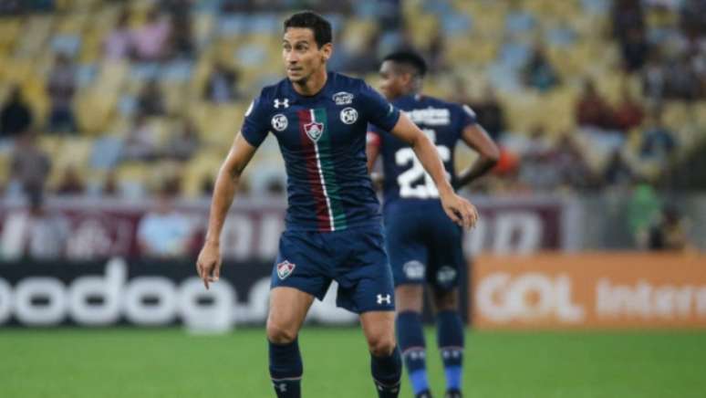 Ganso distribuiu bons passes e foi um dos melhores do Flu nesta segunda-feira (Foto: LUCAS MERÇON/ FFC)