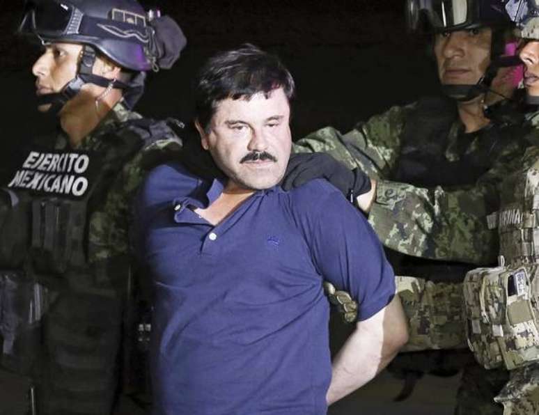 "El Chapo" Guzmán foi extraditado para os EUA em 2017