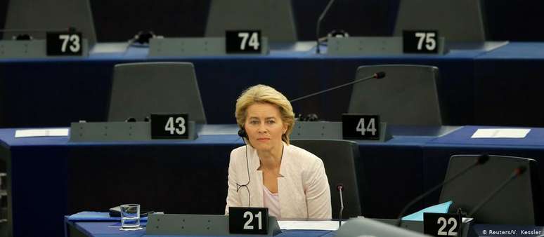 Ursula von der Leyen, presidente eleita da Comissão Europeia