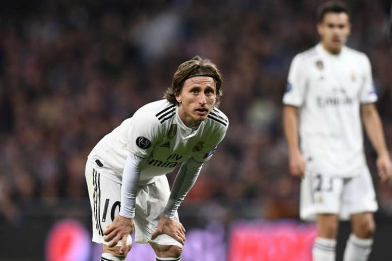 Modric em campo pelo Real (Foto: AFP)