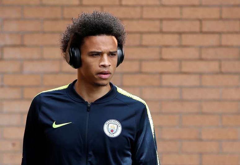 Jogador alemão Leroy Sané, do Manchester City
28/04/2019
REUTERS/Andrew Yates