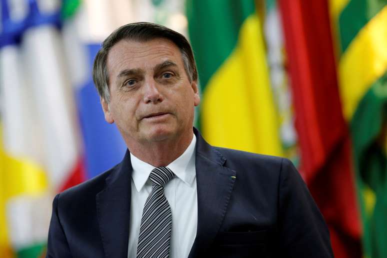Bolsonaro participa de evento em Brasília 19/7/2019 REUTERS/Adriano Machado