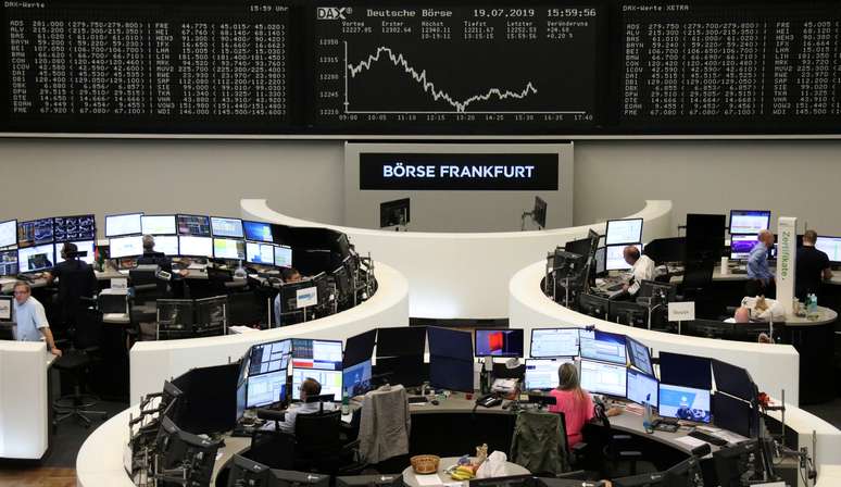 Bolsa de Valores de Frankfurt, Alemanha 
19/07/2019
REUTERS/Staff