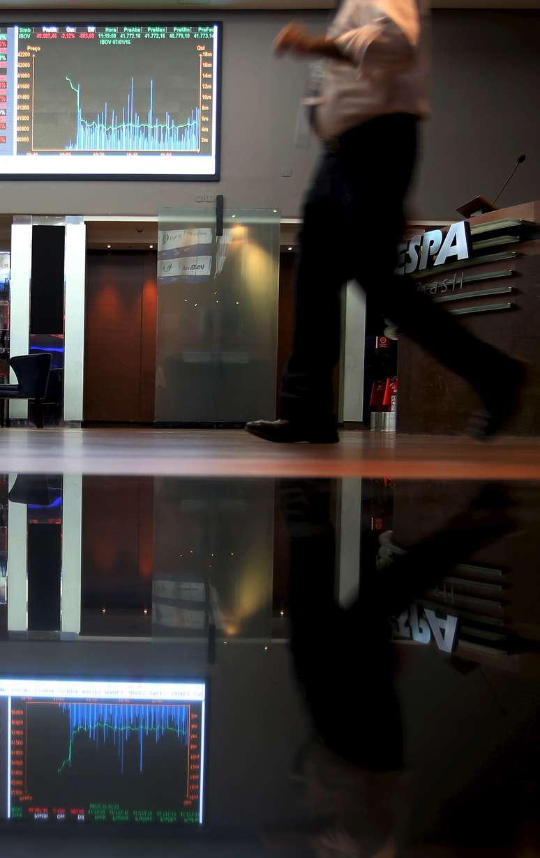 Bolsa de Valores de S&atilde;o Paulo 
07/01/2016
REUTERS/Paulo Whitaker