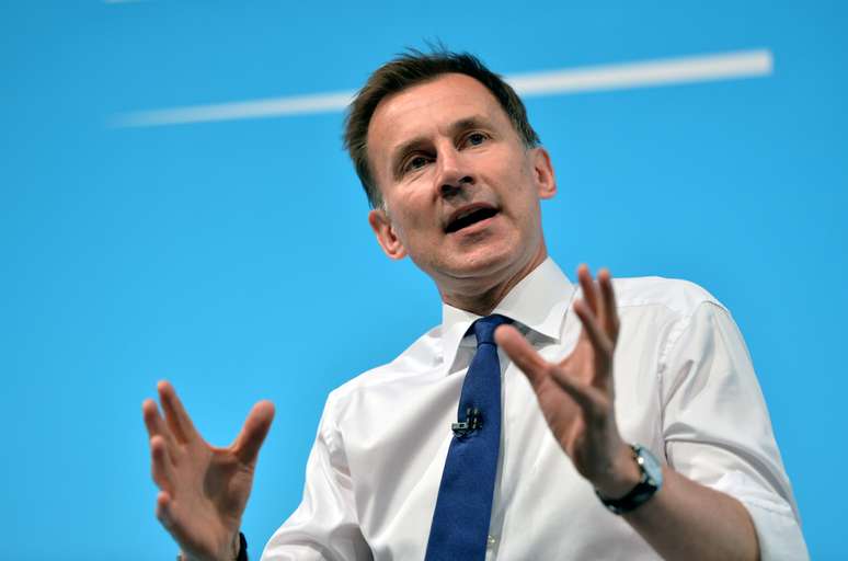 Jeremy Hunt durante evento em York, no Reino Unido
04/07/2019 REUTERS/Peter Powell