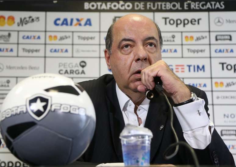 Nelson Mufarrej é o presidente do Botafogo (Foto: Vítor Silva/SSPress/Botafogo)