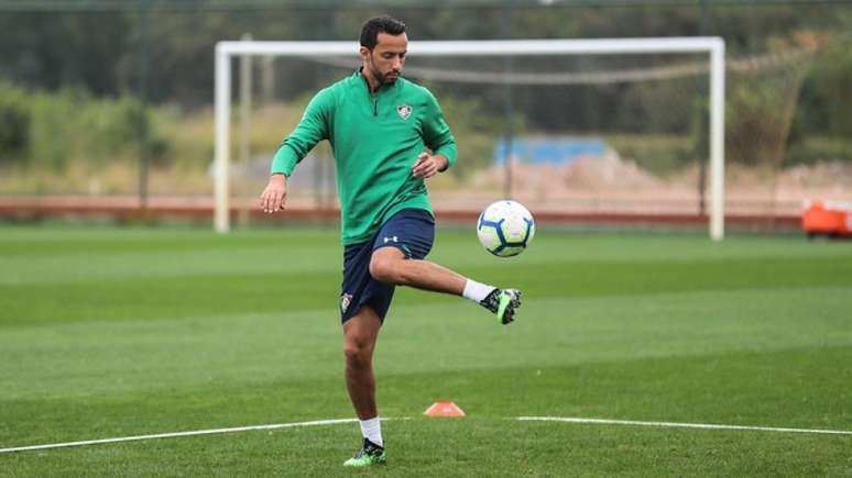 Diniz confirmou a estreia de Nenê no clássico contra o Vasco (Foto: Lucas Merçon/Fluminense)