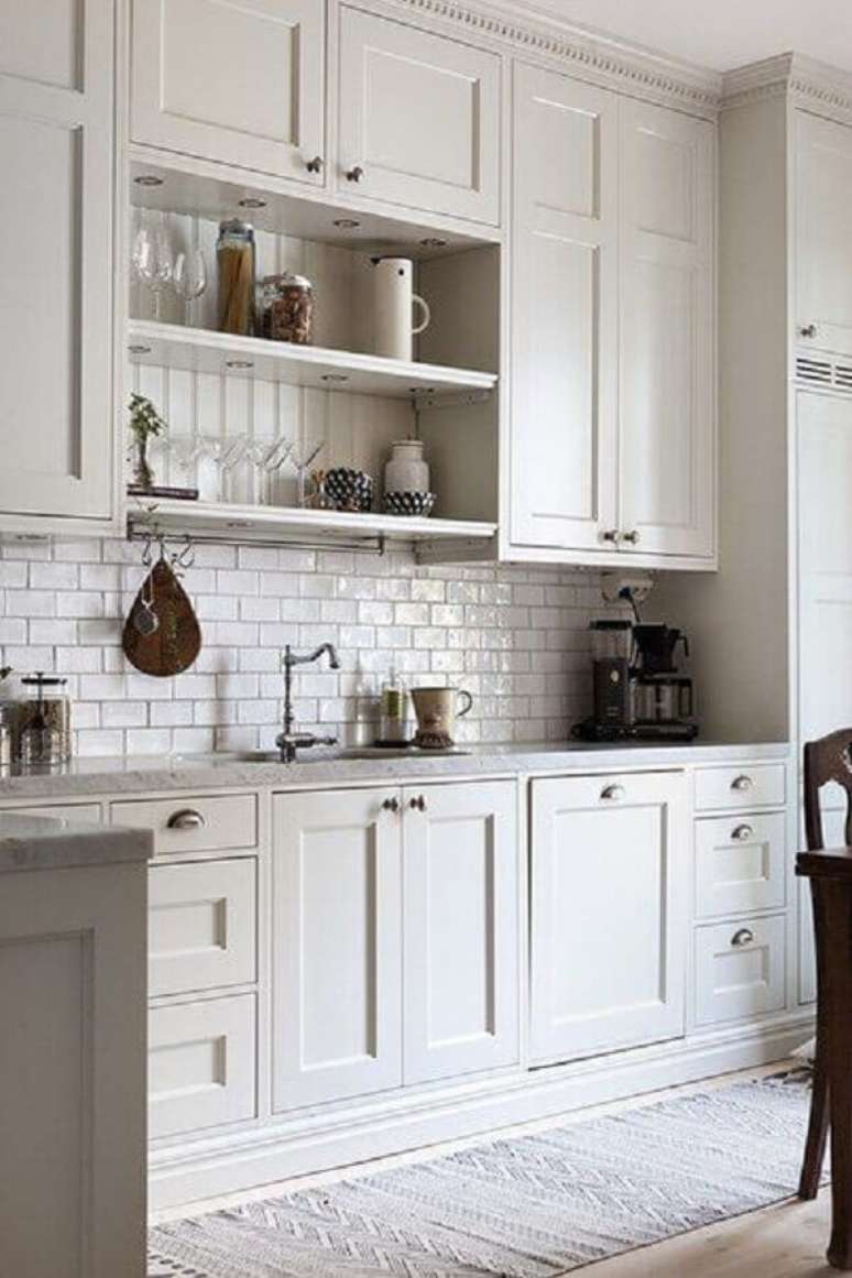 prateleira rústica para cozinha - apartamento 607  Floating shelves,  Kitchen upgrades, Live edge shelves