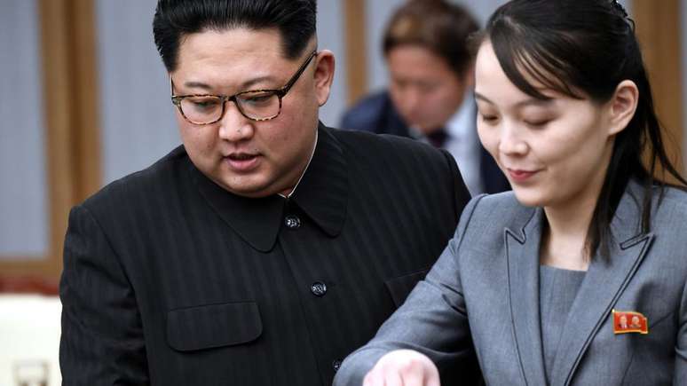 Kim Jong-un tem um relacionamento muito próximo com sua irmã, Kim Yo-jong