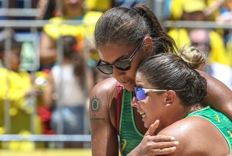 Ana Patrícia e Rebecca conquistam bronze na etapa de Portugal no Mundial de vôlei de praia (Wander Roberto/Inovafoto/CBV)
