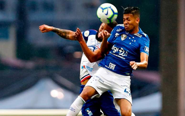 Foi mais um jogo de pouca efetividade ofensiva da Raposa (Foto: Felipe Oliveira/Bahia)