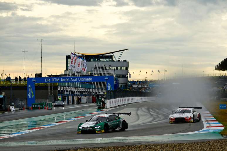 Com a pista molhada, Marco Wittmann vence a primeira corrida em Assen