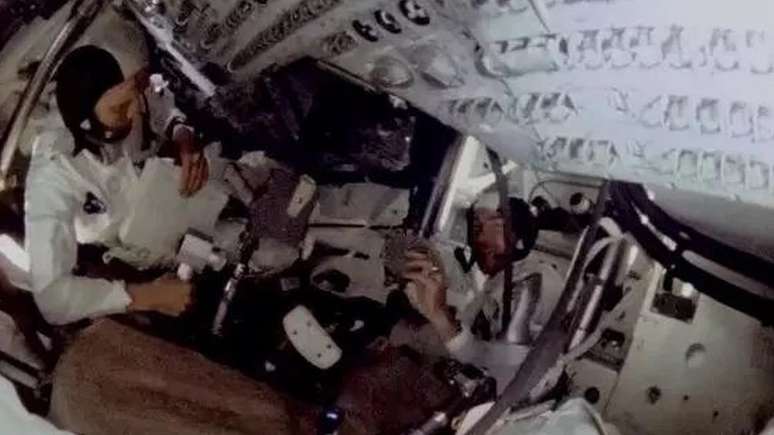 O sucesso da Apollo 8 em levar uma tripula&ccedil;&atilde;o para a Lua foi um sinal de que os americanos pousariam no astro primeiro