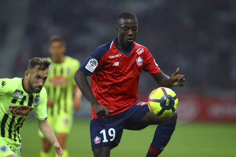 Nicolas Pépé é jogador do Lille, da França