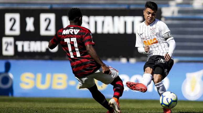 Empate contou com quatro gols em um intervalo de 11 minutos (Foto: Rodrigo Gazzanel/Ag. Corinthians)