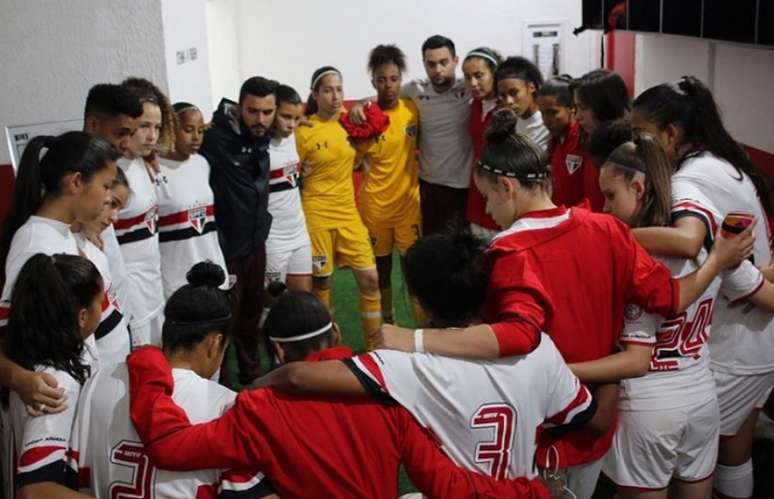 São Paulo está com 100% de aproveitamento no Brasileirão Feminino sub-18 (Foto: Marcos Freitas/saopaulofc.net)