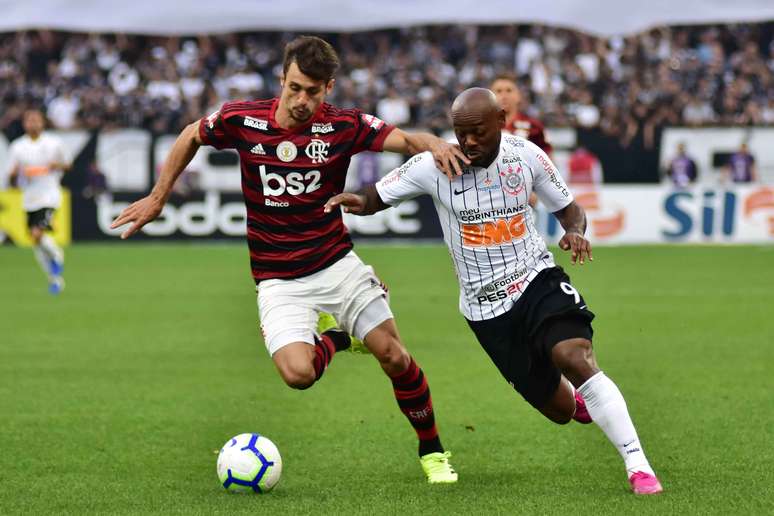 Partida entre Corinthians x Flamengo, valido pela 11ª rodada do Campeonato Brasileiro, realizado na Arena Corinthians